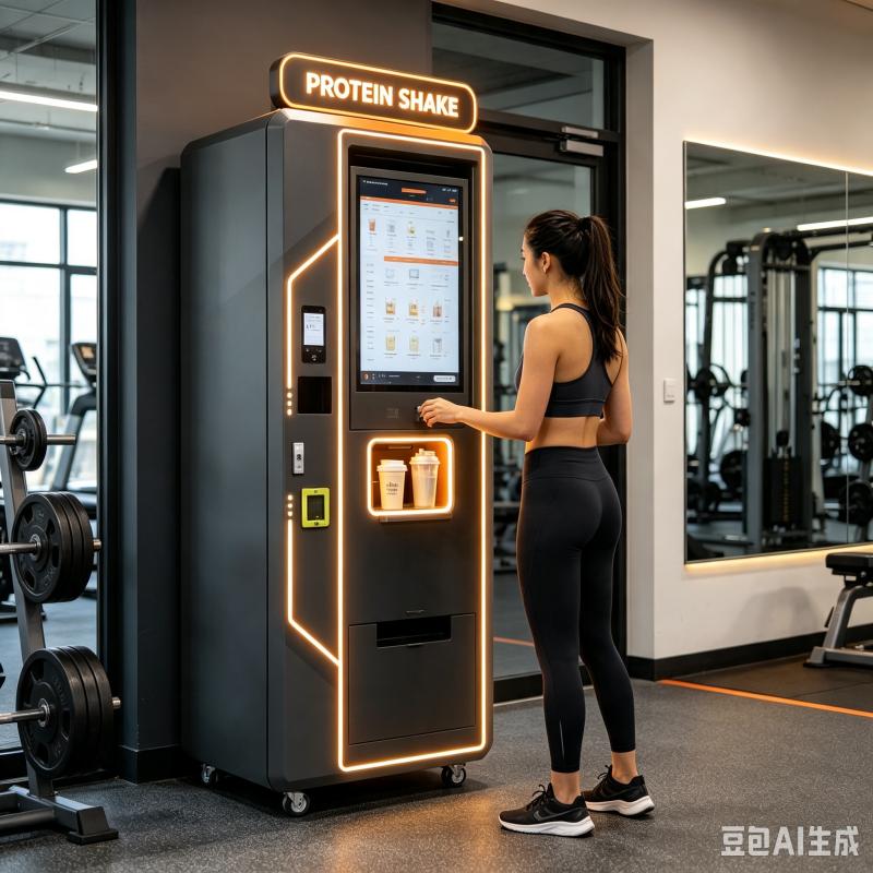 Nutrition Fitness Center - Máquina Expendedora Automática de Batidos de