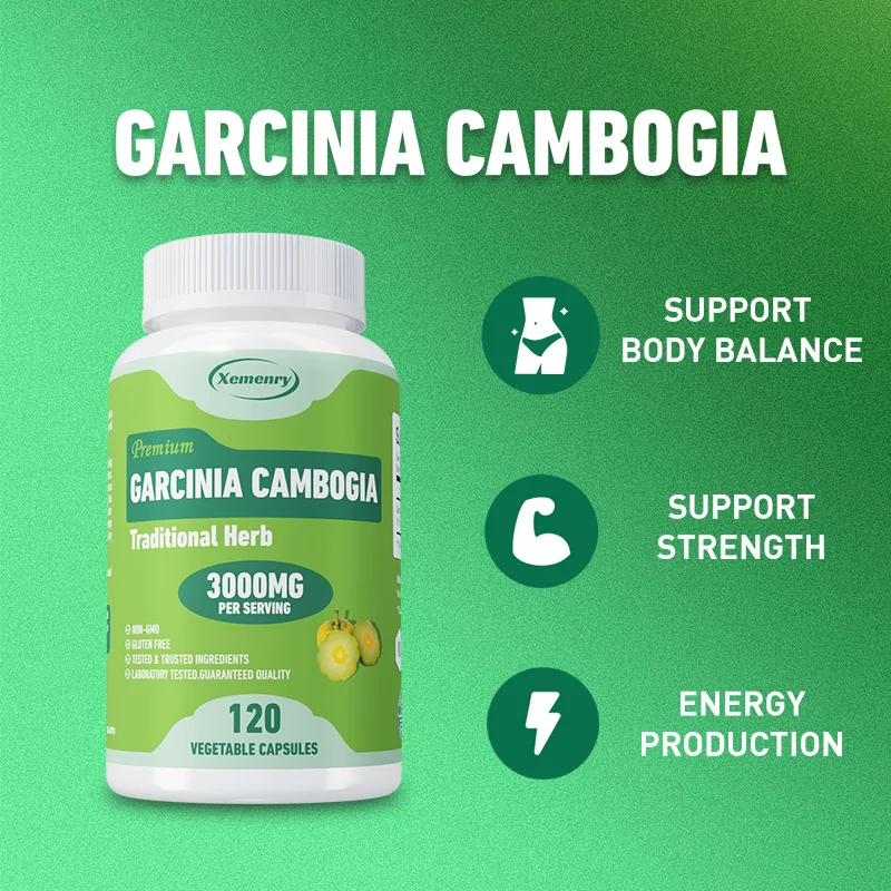 Cápsulas de Garcinia Cambogia: - Garcinia Cambogia Extract reseña y precio
