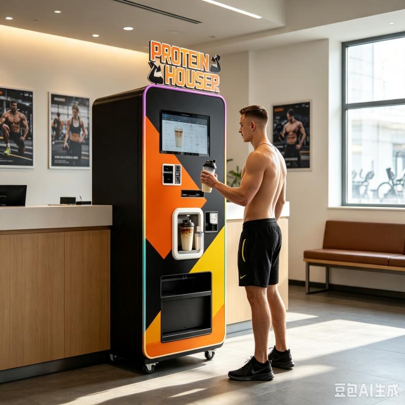 Máquina Expendedora Automática - Nutrition Fitness Center reseña y precio