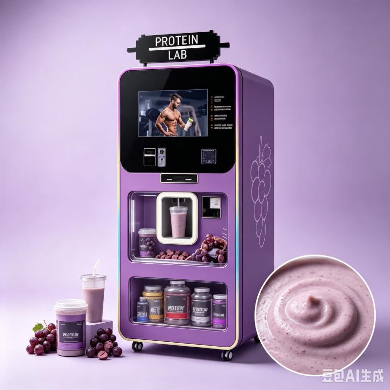 Máquina Expendedora de Batidos - Nutrition Fitness Center reseña y precio