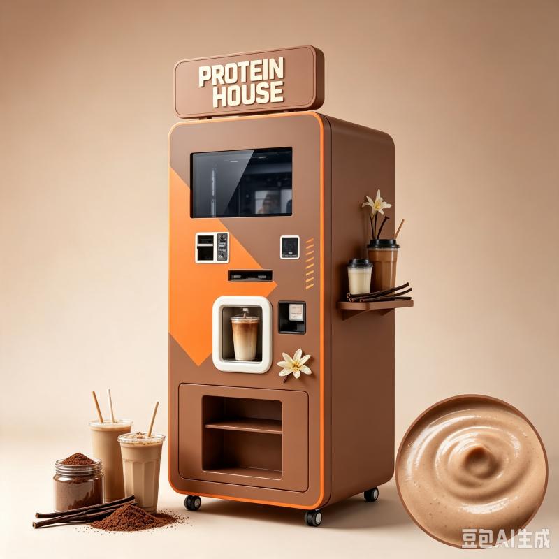 Máquina Expendedora de Batidos - Nutrition Fitness Center reseña y precio